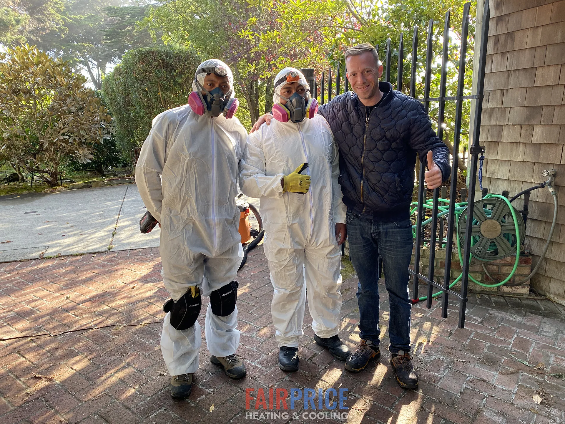 FairPrice attic and crawl space cleaning team