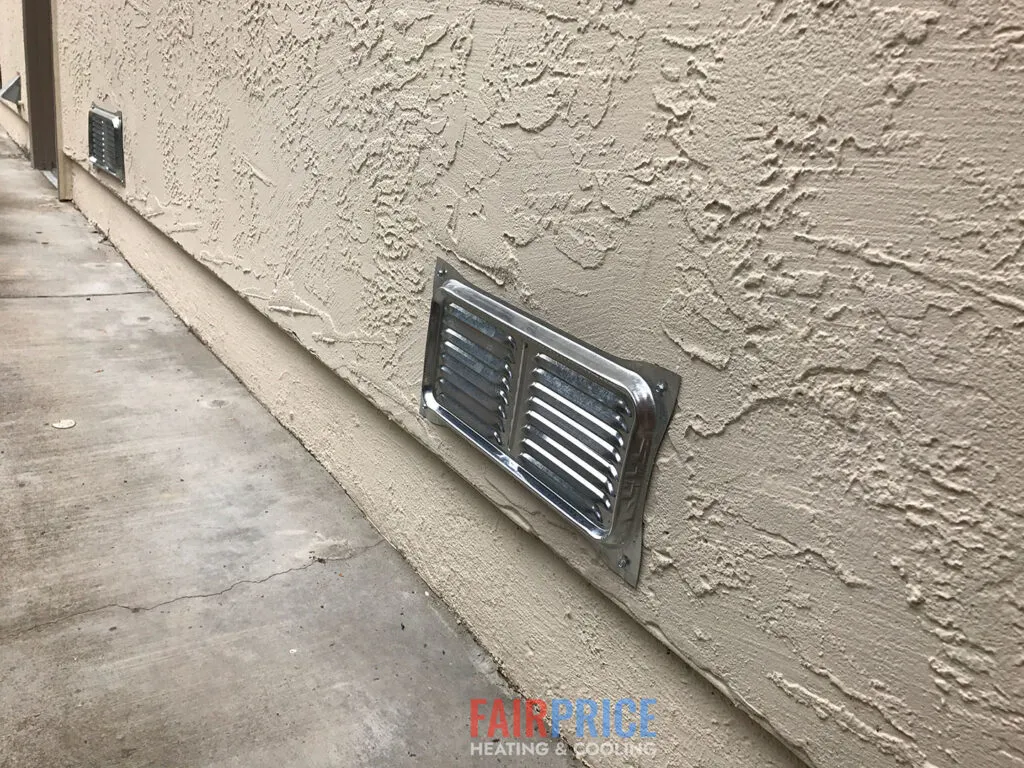 Sealing entry points with a vent cover