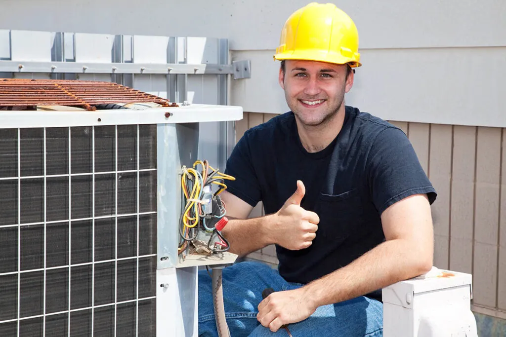 home HVAC man ac mainteance FairPrice vs. Other Air Conditioning Contractors in Santa Clara — What Sets Us Apart